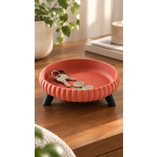 Alpin Modern Oluklu Dekoratif Anahtarlık & Takı Tepsisi - Minimalist Kase & Masaüstü Düzenleyici