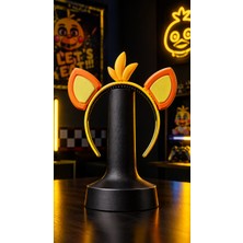 Alpin Fnaf Karakter Kulakları ve Taç Seti - Cosparty & Kostüm Aksesuarı 3D Model