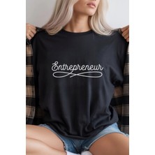 Marchè Bien Unisex Oversize 24/1 Penye Dtf Baskılı Tişört - DTF298