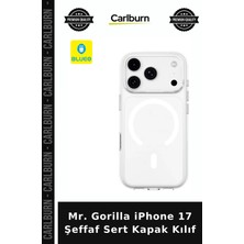 Carlburn Mr. Gorilla iPhone 17 Şeffaf Sert Kapak Kılıf Mobil Aksesuar Telefon Koruma Cihaz Kapağı