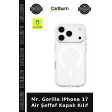 Carlburn Mr. Gorilla iPhone 17 Air Şeffaf Kapak Kılıf Koruyucu Cihaz Kılıfı Aksesuar