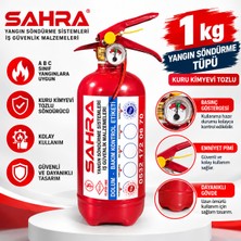 Belirtilmemiş Yangın Söndürme Tüpü Kuru Kimyevi Tozlu Söndürücü Yangın Tüpü 1 kg