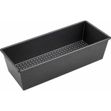 Abnturk 25X11CM Gri Paslanmaz Çelik Baton Kek Kalıbı-Yapışmaz Ekmek Kek Hamur Işleri Için Kalıp