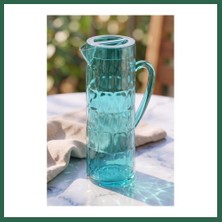 Vintessy Vıntessy Arkilik Allegra 1,5 Lt Aquamarin Sürahi (Buzdolabı Kapak Rafına Sığar) BZS01