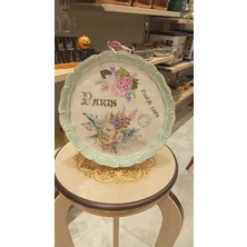 PORFEX El Boyama Ahşap Obje Çapı 28CM
