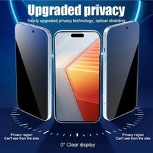 Zen Spark iPhone 14 Uyumlu Tam Kaplayan Hayalet Ekran Koruyucu | Gizli Cam | 9h Temperli Privacy