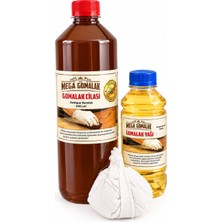 Mega Gomalak Ceviz Gomalak 1 Litre + 250ML Cila Yağı + Sürme Topu Hediyeli