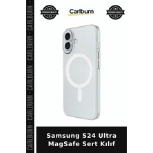 Carlburn Samsung S24 Ultra Magsafe Sert Kılıf Cep Akıllı Cihaz Kapak