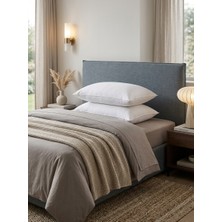 Med Home Medhome 2 Adet Elyaf Dolgulu Yastık – 50X70 cm | 800 gr | Pamuklu Kılıf