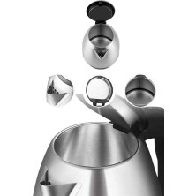 Uslucan Alışveriş Çelik Su Isıtıcı Kettle Dayanıklı Paslanmaz Çelik Uzun Ömürlü