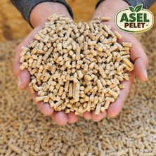 Çam Peleti ( 20KG )Yüksek Yanma Enerjisine Sahip Şeffaf Poşet A1 Kalite %100 Çam Dumansız Yakıt 6mm