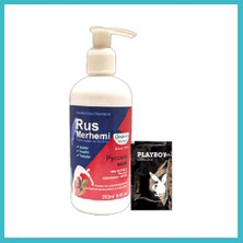 Defne Store Playboy 250 ml Ceviz Sütlü & Cevizli Rus Merhemi Tüy Dökücü Krem + 1 Armağan Jel Dfnbez