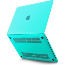 SS Home Concept Apple Macbook Pro 13 2020 Macbook Buzlu Kapak - Yeşil