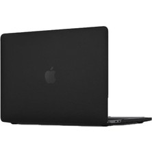 SS Home Concept Apple Macbook Pro 14.2 2021 Macbook Buzlu Kapak - Siyah