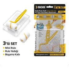 Rüzgar Makina SGS370 Sgs 3 Lü Hobi Rulo Seti