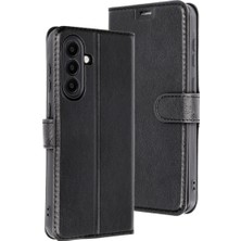 SS Home Concept Samsung Galaxy A36 Kılıf Trend S Plus Kapaklı Kılıf - Siyah