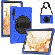 SS Home Concept Samsung Galaxy T737 Tab S7 Fe 12.4 Kılıf Amazing Tablet Kapak - Mavi
