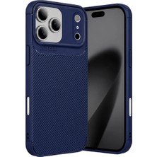 SS Home Concept Apple iPhone 17 Pro Max Auto Focus Karbon Kapak - Lacivert