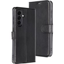 SS Home Concept Samsung Galaxy A16 5g Kılıf Trend S Plus Kapaklı Kılıf - Siyah