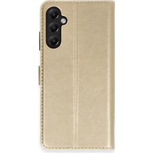 SS Home Concept Samsung Galaxy A05S Kılıf Trend S Plus Kapaklı Kılıf - Gold