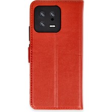 SS Home Concept Xiaomi Mi 13 Trend S Plus Kapaklı Kılıf - Kırmızı