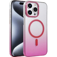 SS Home Concept Apple iPhone 14 Pro Max Glossy Magsafe Kapak - Pembe