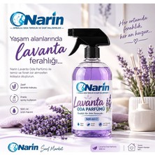 Narin Premium Yoğun Formül Lavanta Ortam Parfümü 500 ml - Ekstra Kalıcı Spreyli Oda Kokusu