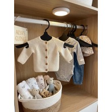 Woodenzoo Ahşap Kanat Model Mdf Çocuk ve Bebek Askısı, Askılık Bebek Askılığı (7 Adet)