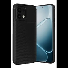 Oppo A6 Pro 4g Auto Focus Karbon Kapak - Siyah