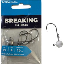 Han Fishing Hanfish Breaking Bjg Jig Head Zoka 10GR No:2/0 (4 Adet)