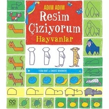 1001 Çiçek Kitaplar Adım Adım Resim Çiziyorum - Hayvanlar