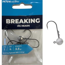 Han Fishing Hanfish Breaking Bjg Jig Head Zoka 3.5gr No:1 (4 Adet)