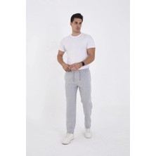 Marchè Bien Erkek Üç Iplik Basic Eşofman Pantolon - Gri