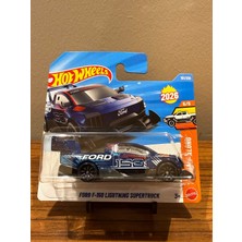 Hot Wheels 2026 Ford F-150 Lightning Supertruck Truckin Along 5/5 Metal Model Araba 1:64