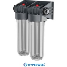 Hyperwell Daire Girişi Ikili  Su Filtresi (Su Saati Sonrası )