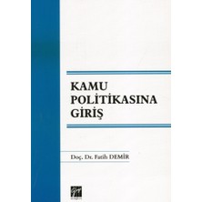 Gazi Kitabevi Kamu Politikasına Giriş