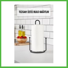 Bezos Metal Kağıt Havluluk & Dik Havlu Peçetelik Siyah 28 cm Arz