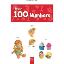 1001 Çiçek Kitaplar English 100 Numbers - Ingilizce 100 Sayı