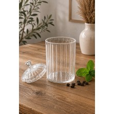 Belirtilmemiş Boxelle Cam Çay Kahve Bakliyat Kavanozu 500 ml
