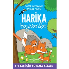 İş Bankası Kültür Yayınları Harika Hayvanlar - Süper Hayvanlar Boyama Serisi