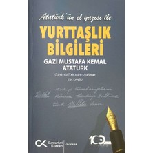 Cumhuriyet Kitapları Atatürk’ün El Yazısı ile Yurttaşlık Bilgileri