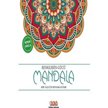 BKS Etkinlik Yayınları Renklerin Gücü Mandala -  Her Yaş Için Boyama Kitabı
