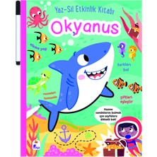 İndigo Çocuk Yaz-Sil Etkinlik Kitabı – Okyanus (Kalemli)