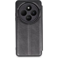 Xiaomi Redmi 14C Kılıf Flip Cover - Siyah
