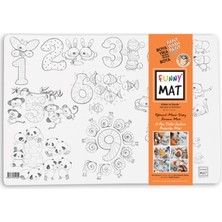 Akademi Çocuk Funny Mat Çiftlik - Derin Deniz (2 Paket 6'lı Keçeli Kalem)