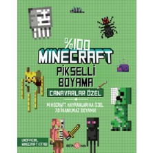 Beta Kids %100 Minecraft Pikselli Boyama Canavarlar Özel