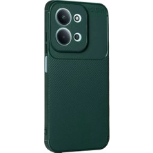 Xiaomi Redmi 15C 5g Auto Focus Karbon Kapak - Koyu Yeşil