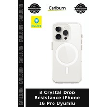 Carlburn B Crystal Drop Resistance iPhone 16 Pro Uyumlu Kılıf Çeşitleri Cihaz Koruyucu Telefon Aksesuarı