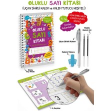 Bigkids Yayınları Oluklu Sayı Kitabı (Uçan Sihirli Kalem ve Kalem Tutucu Hediyeli)