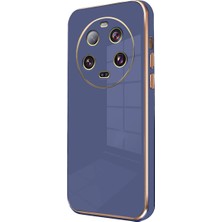 Xiaomi Mi 14 Ultra Kılıf Volet Silikon - Mavi